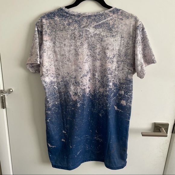 Sik Silk Distressed Basic Vent Tee - Picture 5 of 9